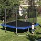 Skywalker Square Trampoline Safety Pad for 13ft x 13ft frame, Blue with square corners (Blue pad only, not a complete trampoline, you should have 4 arch net poles and/or your black mat must come to a point in the corners)