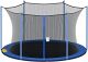 Trampoline Enclosure System for 12ft Trampoline that has 6 U-Legs, not a complete trampoline, measure your frame diameter before ordering