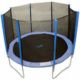 8 Pole Trampoline Enclosure System that goes on the outside of the frame, for 15ft Trampoline Frame that has 4 U-legs