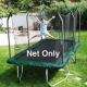Trampoline Replacement Net for 8ft x 14ft Rectangle - fits 6 Pole Skywalker trampoline, STRC149G09 and STRC814 (do not order if you have 8 poles)
