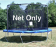 Trampoline Replacement Net for 14ft Round - 2 Arch Enclosure Systems (net and rope only)