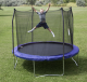 10 FT. ROUND TRAMPOLINE AND ENCLOSURE WITH BLUE SPRING PAD (MODEL SWTC1000)
