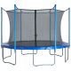 14ft Trampoline Net for 6 straight poles, fits Pure Fun and other brands