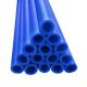 12-pieces of Blue 33in Trampoline Enclosure Pole Foam, fits 1.5in Diameter Poles, fits Sportspower and other brands, covers 6 poles