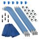 Trampoline Replacement Enclosure Poles & Hardware - Set of 6 - NET SOLD SEPARATELY