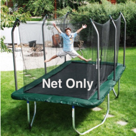 Trampoline Net for 8ft x 14ft Rectangle - fits 6 Pole Skywalker