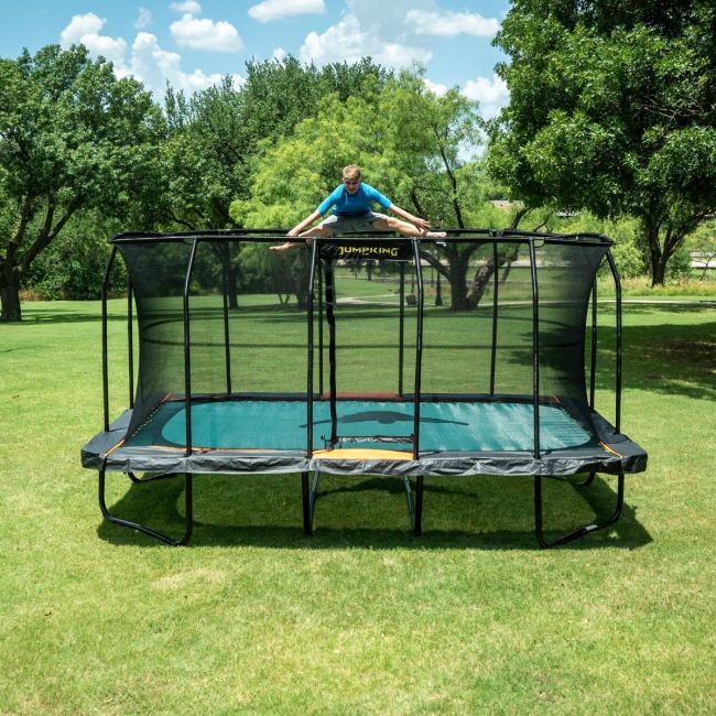 JumpKing Rectangle 10'X16' HIGH-END Trampoline (3 BOXES) VERSION 2