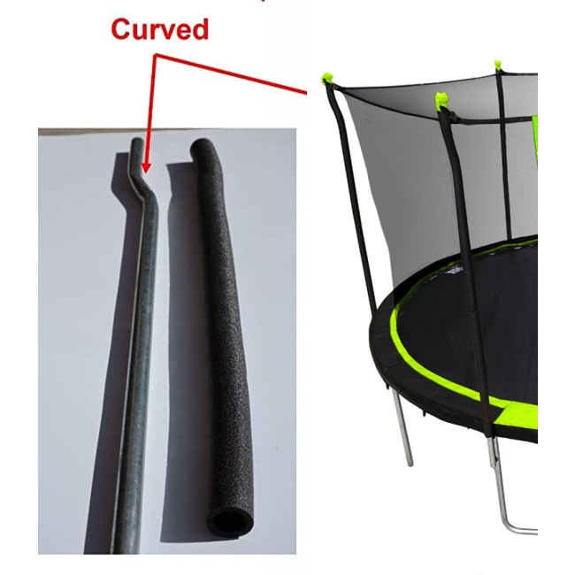 14ft frame, Upper Curved Enclosure Pole fits BouncePro model-TR