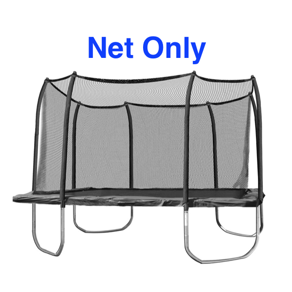 NET ONLY 14ft Trampoline Net fits Trampolines with 4 Poles and Top Ring 